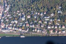 Philosopher's Walk in the district Neuenheim in Heidelberg in the state Baden-Wuerttemberg, Germany