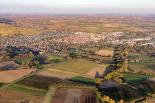 Drone image of Wissembourg in the state Bas-Rhin, France