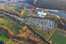 Camping Resort Rülzheim At the Moby Dick Leisure Center in Rülzheim in the state Rhineland-Palatinate, Germany