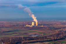 Philippsburg, nuclear power plant in Philippsburg in the state Baden-Wuerttemberg, Germany