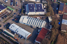 Horstring with DMK Roofing Mindum GmbH - Kandel and Beverages Südpfalz GmbH in the district Minderslachen in Kandel in the state Rhineland-Palatinate, Germany