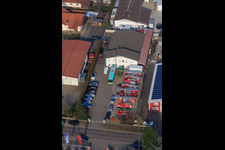 Barthelsmühlring with turntable ladder workshop Beitel und Stier GmbH in the district Minderslachen in Kandel in the state Rhineland-Palatinate, Germany