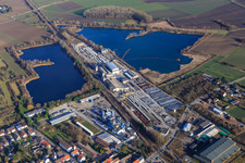 BERDING BETON GmbH at Vettersee in the district Rheinsheim in Philippsburg in the state Baden-Wuerttemberg, Germany