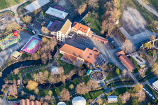 Oblique view of Leisure Centre - Amusement Park Didiland in Morsbronn-les-Bains in Grand Est, France