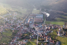 Oblique view of Zinswiller in the state Bas-Rhin, France