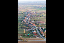 Drone recording of Forstheim in the state Bas-Rhin, France