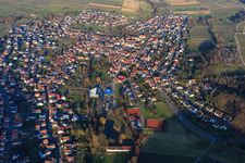 Kerwe at the Klingbachhalle in Klingenmünster in the state Rhineland-Palatinate, Germany