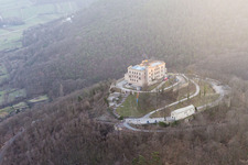 Aerial photograpy of District Diedesfeld in Neustadt an der Weinstraße in the state Rhineland-Palatinate, Germany