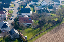 Drone recording of Schleithal in the state Bas-Rhin, France