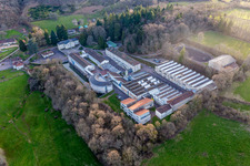 (Burgundy) in Autun in the state Saone et Loire, France seen from a drone