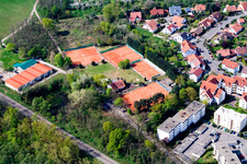 Drone image of TC77 Jockgrim eV in Jockgrim in the state Rhineland-Palatinate, Germany