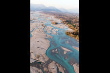 Dignano in the state Friuli Venezia Giulia, Italy out of the air