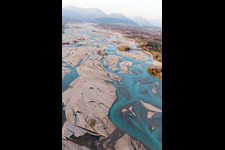 Dignano in the state Friuli Venezia Giulia, Italy seen from above