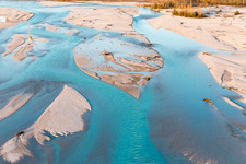 Carpacco in the state Friuli Venezia Giulia, Italy from the plane