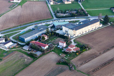 San Daniele del Friuli in the state Udine, Italy out of the air