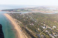 Drone image of Lignano Riviera in the state Friuli Venezia Giulia, Italy