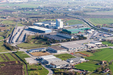 Technical facilities in the industrial area of Purina Nestle in Summaga in Veneto, Italy