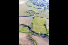 Aerial photograpy of S.S. N.13 Pontebbana in the state Friuli Venezia Giulia, Italy