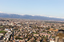 Basaldella in the state Friuli Venezia Giulia, Italy out of the air