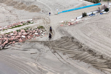 Lido delle Nazioni in the state Emilia Romagna, Italy from above
