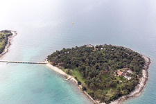 Oblique view of Anita in the state Gespanschaft Istrien, Croatia