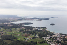 Anita in the state Gespanschaft Istrien, Croatia from above