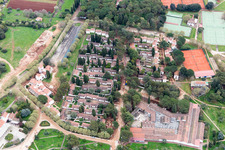 Aerial photograpy of Polari in the state Gespanschaft Istrien, Croatia