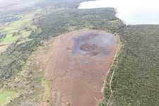 Aerial view of Rovinj in the state Gespanschaft Istrien, Croatia