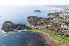 Plava Laguna in the state Gespanschaft Istrien, Croatia