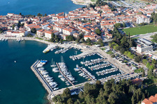 Aerial photograpy of Sveti Duh in the state Gespanschaft Istrien, Croatia