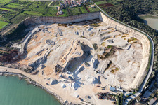 Antenal in the state Gespanschaft Istrien, Croatia from above