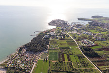 Antenal in the state Gespanschaft Istrien, Croatia out of the air