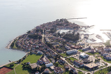 Antenal in the state Gespanschaft Istrien, Croatia from the plane