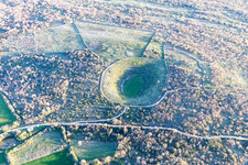 Aerial view of Selina in the state Gespanschaft Istrien, Croatia