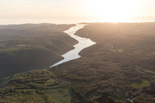 Oblique view of Jural in the state Gespanschaft Istrien, Croatia