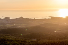 Rovinj in the state Gespanschaft Istrien, Croatia from above