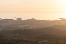 Rovinj in the state Gespanschaft Istrien, Croatia out of the air