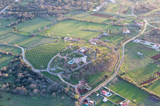 Oblique view of Spanidiga in the state Gespanschaft Istrien, Croatia