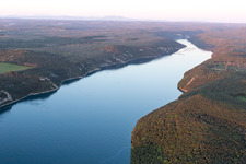 Oblique view of Vrsar in the state Gespanschaft Istrien, Croatia