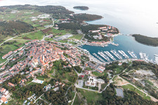 Stancija Valkanela in the state Gespanschaft Istrien, Croatia from above