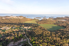 Stancija Valkanela in the state Gespanschaft Istrien, Croatia seen from above