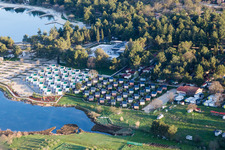 Oblique view of Stancija Valkanela in the state Gespanschaft Istrien, Croatia