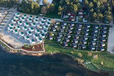 Stancija Valkanela in the state Gespanschaft Istrien, Croatia seen from above