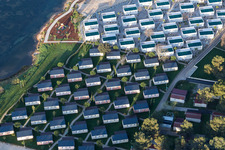 Drone recording of Stancija Valkanela in the state Gespanschaft Istrien, Croatia