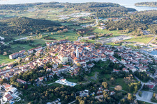 Stancija Valkanela in the state Gespanschaft Istrien, Croatia from the drone perspective