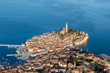 Štanga in the state Gespanschaft Istrien, Croatia from above