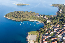 Štanga in the state Gespanschaft Istrien, Croatia out of the air