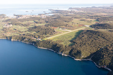 Vrsar in the state Gespanschaft Istrien, Croatia from above