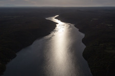 Vrsar in the state Gespanschaft Istrien, Croatia from the plane