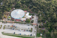 Funtana in the state Gespanschaft Istrien, Croatia from the plane